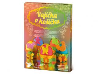 Sada 7721 na dekorovanie vajíčok - vajíčka v košíku