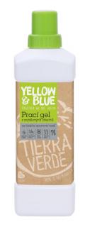Prací gel z mydlových orechov na fuknčný textil s koloidným striebrom Yellow & Blue Objem: 1000 ml