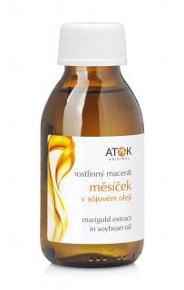 Rastlinný macerát Nechtík v sójovom oleji - Original ATOK Obsah: 250 ml sklo