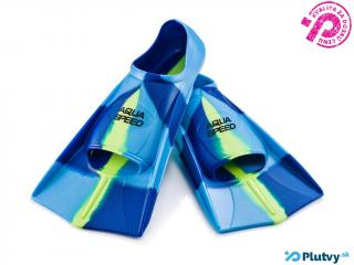Aqua-Speed Training Farba: modrá dúhová, Veľkosť: 31/32