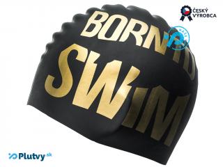 BornToSwim Classic Farba: čierna zlaté logo