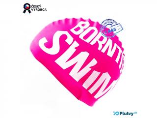 BornToSwim Classic Farba: ružová biele logo