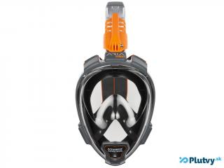 Celotvárová maska Ocean Reef Aria QR+ Farba: čierna, Veľkosť: L/XL