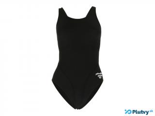Dámske plavky Michael Phelps Solid Comp Back Lady Farba: čierne, Strih: Comp Back, Veľkosť: 32