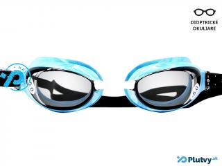 Dioptrické plavecké okuliare Speedo AquaPure šošovky: modré, Dioptrie: -2
