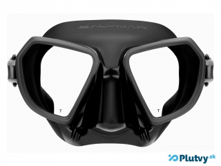 Freedivingová maska Salvimar Fluyd Noah Farba: čierno-čierna
