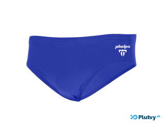 Pánske plavky Michael Phelps Solid Brief Farba: modré, Veľkosť: 32