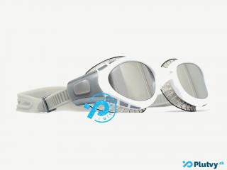 Plavecké okuliare Speedo Futura Biofuse Flexiseal Farba: biela, šošovky: zrkadlové