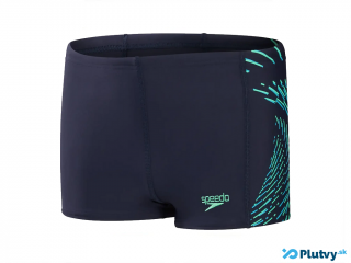 Speedo Plastisol Placement AquaShort Farba: zelené, Veľkosť: D  128