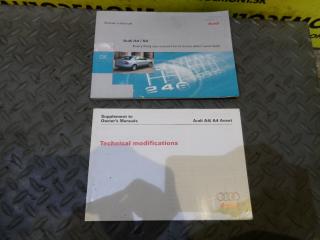 Použitý diel: 8D0 8D - Návod na obsluhu auta, Technické dáta / Owner´s Manual, Technical modifications - Audi A4 1995 - 2001
