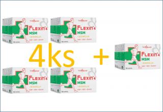 Flexin 4 MSM 4ks + 1 ks zadarmo