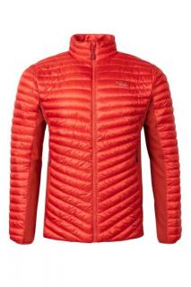 Bunda RAB Cirrus Flex jacket, veľ. XL (dark horizon - červená)