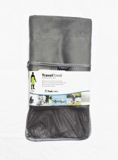 Cestovný uterák Trekmates Microfibre - na tvár (šedý)