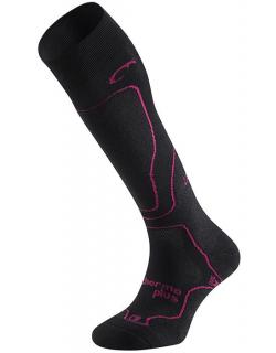 Lyžiarske ponožky LURBEL Altitud Bmax dámske (čierna/rúžová)