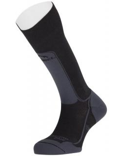 Lyžiarske ponožky LURBEL Veleta Primaloft, veľ. 35-38 (čierna/šedá)