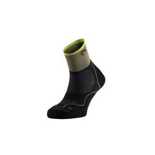 Ponožky LURBEL Desafio Four (čierna-zelená)
