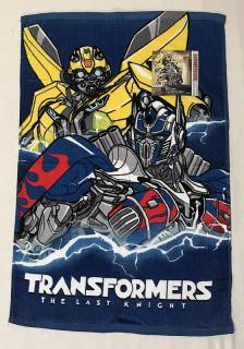 DETEXPOL Detský uterák Transformers Bavlna - Froté, 60/40 cm