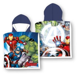 FARO MICRO Plážové pončo Avengers  Polyester - mikrovlákno, 50/50 cm