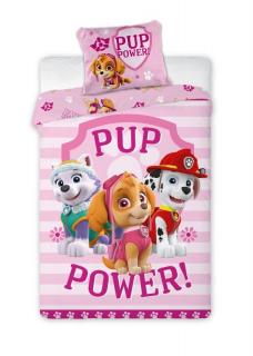FARO Obliečky Paw Patrol Pup Power  Bavlna, 140/200, 70/90 cm