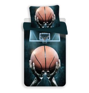 JERRY FABRICS Obliečky Basketball Bavlna, 140/200, 70/90 cm