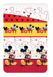 JERRY FABRICS Prešívaná deka Mickey polyester 180/260 cm