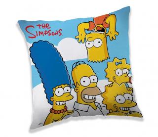 JERRY FABRICS Vankúšik Simpsons clouds Polyester 40/40 cm