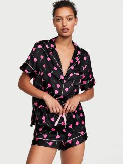 Victoria's Secret kratke satenové pyžamko Veľkosť: XS
