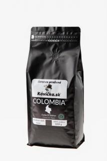 Kávička Colombia Exelso EP Finca Los Alpes  Rainforest Alliance  zrnková káva 1 kg