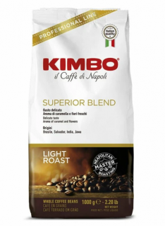 KIMBO ESPRESSO BAR SUPERIOR BLEND ZRNKOVÁ KÁVA 1 KG