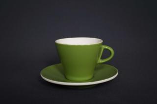 Šálka na Cappuccino COLOR - Zelená