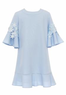 dievčenské elegantné šaty KAITY modré