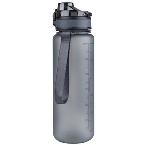 Športová fľaša šedá (Fľaša na pitie BPA free)