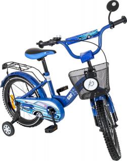 TBK car speed modrá detský bicykel 16 2015