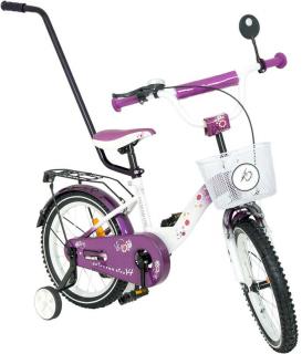 TBK princess bike Jane fialová detský bicykel 14 2017