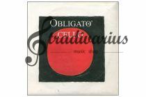 Violončelové struny Pirastro Obligato - SADA (mittel)