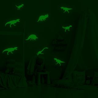 Fosforová samolepka "Dinosaury" 9ks