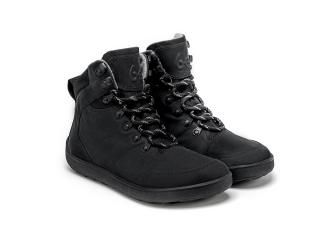 Zimné barefoot topánky Be Lenka Ranger - All Black Veľkosť: 37