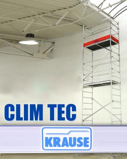 Pojazdná plošina KRAUSE Clim Tec - 3,00 m Pojazdné kolesá: bez kolies
