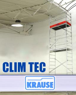 Pojazdná plošina KRAUSE Clim Tec - 5,00 m Pojazdné kolesá: bez kolies
