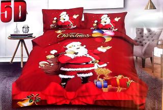 Obliečky Christmas time B Bavlna 7-dielna súprava