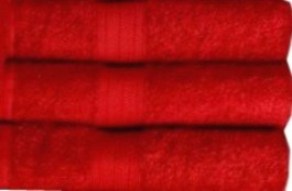 Uterák Froté Červený Bavlna 500 gr. 100x50 cm