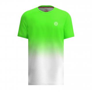 BIDI BADU chlapčenské tričko Crew Tech Tee neon