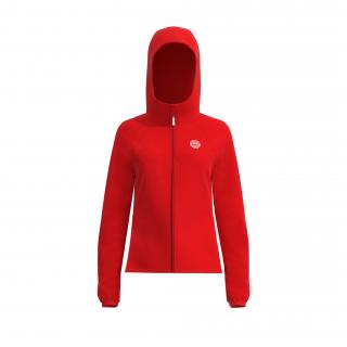 BIDI BADU Dámska Mikina Crew jacket červené Veľkosť: XL