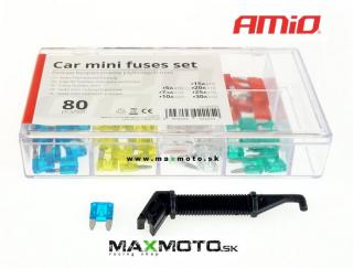 Autopoistky AMIO 80ks MIX, štandardné/ mini Prevedenie: MINI