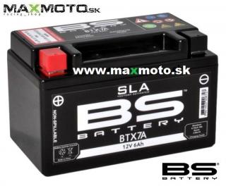 Batéria BTX7A/ YTX7A-BS 12V, 6Ah, 152x88x94mm VÝROBCA: BS