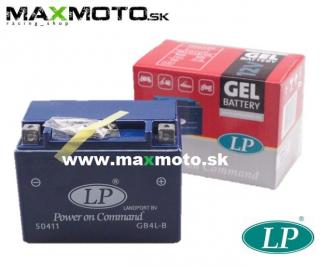 Batéria gélová LP GB4L-B 12V, 4Ah, 120x71x91mm