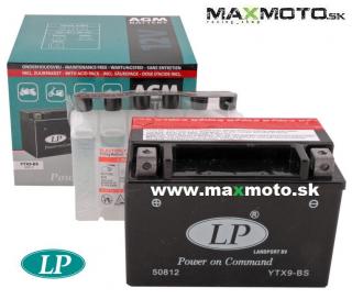 Batéria LANDPORT/ BS BATTERY YTX9-BS/ GTX9-BS/ BTX9, 12V, 8Ah, 152x88x106mm TYP: Elektrolytová