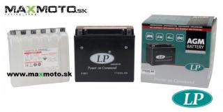 Batéria LP YTX20L-BS/ GTX20L-BS 12V, 18Ah, 175x87x155mm TYP: Elektrolytová (270A)