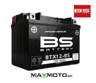 Batéria YTX12-BS/ GTX12-BS/ ETX12-BS/ 300680/ BTX12, 152x88x131mm VÝROBCA: BS - elektrolyt