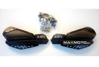 Chrániče páčiek, rúk XATV Racer jednobodové Farba: Čierna